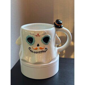 Halloween Mug | Ghost Mug | Ghost Cup | Ghost Calavera Mug coffee mug Halloween